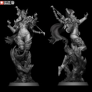 Sylvanas Windrunner 3D Model