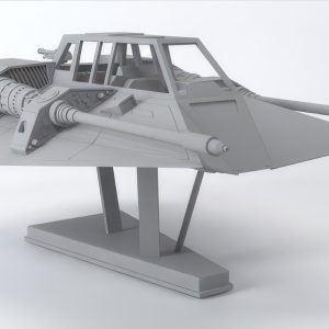 T-47 Airspeeder 3D Model