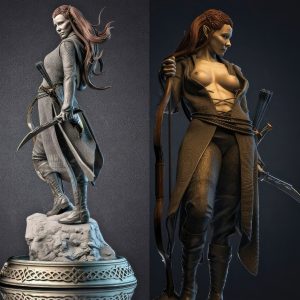 Tauriel 3D Model