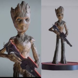 Teenage Groot 3D Model