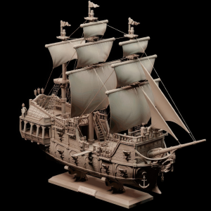 The Lady Harpy 3D Model