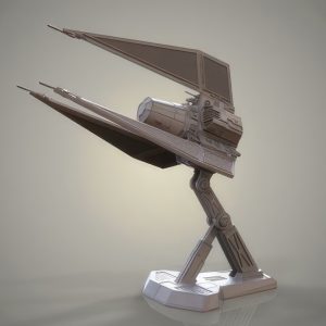 Tie Phantom 3D Model