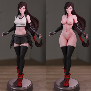 Tifa 3D Model