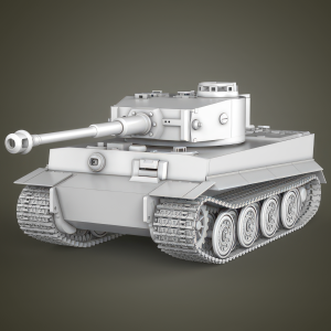 Tiger I 3D Model
