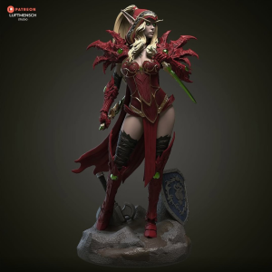 Valeera Sanguinar 3D Model
