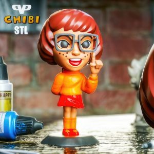 Velma Chibi 3D Model