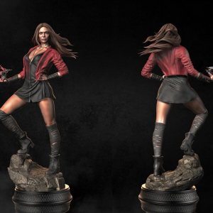 Wanda Maximoff 3D Model