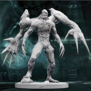 William Birkin Monster 3D Model