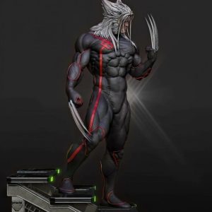 Wolverine Black 3D Model