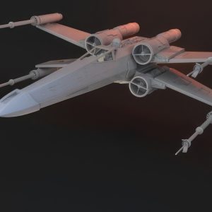 X-Wing Starfighter 3D Model