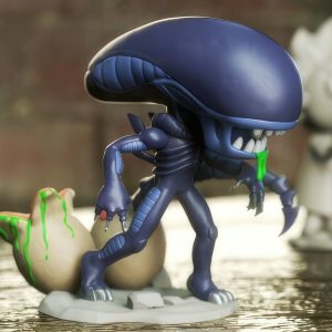 Xenomorph Chibi 3D Model