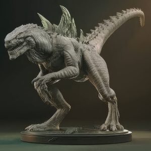 Zilla 3D Model