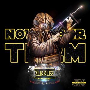 Zuckuss Bust 3D Model