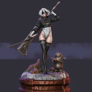 2b Nier Automata 3D Model